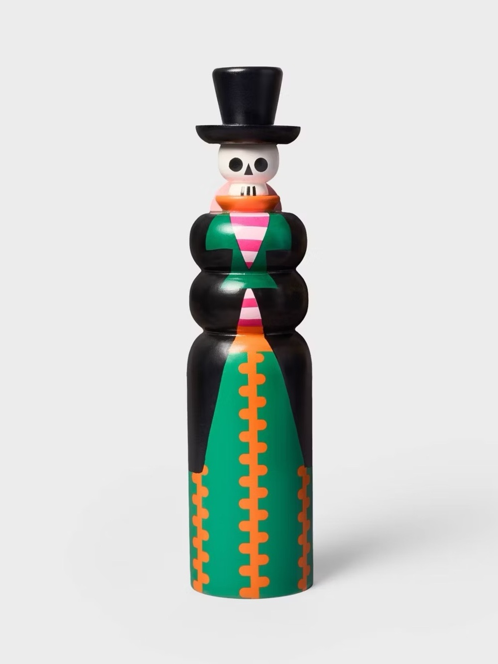 Día de Muertos / Day of the Dead 8" El Catrín Wood Figurine